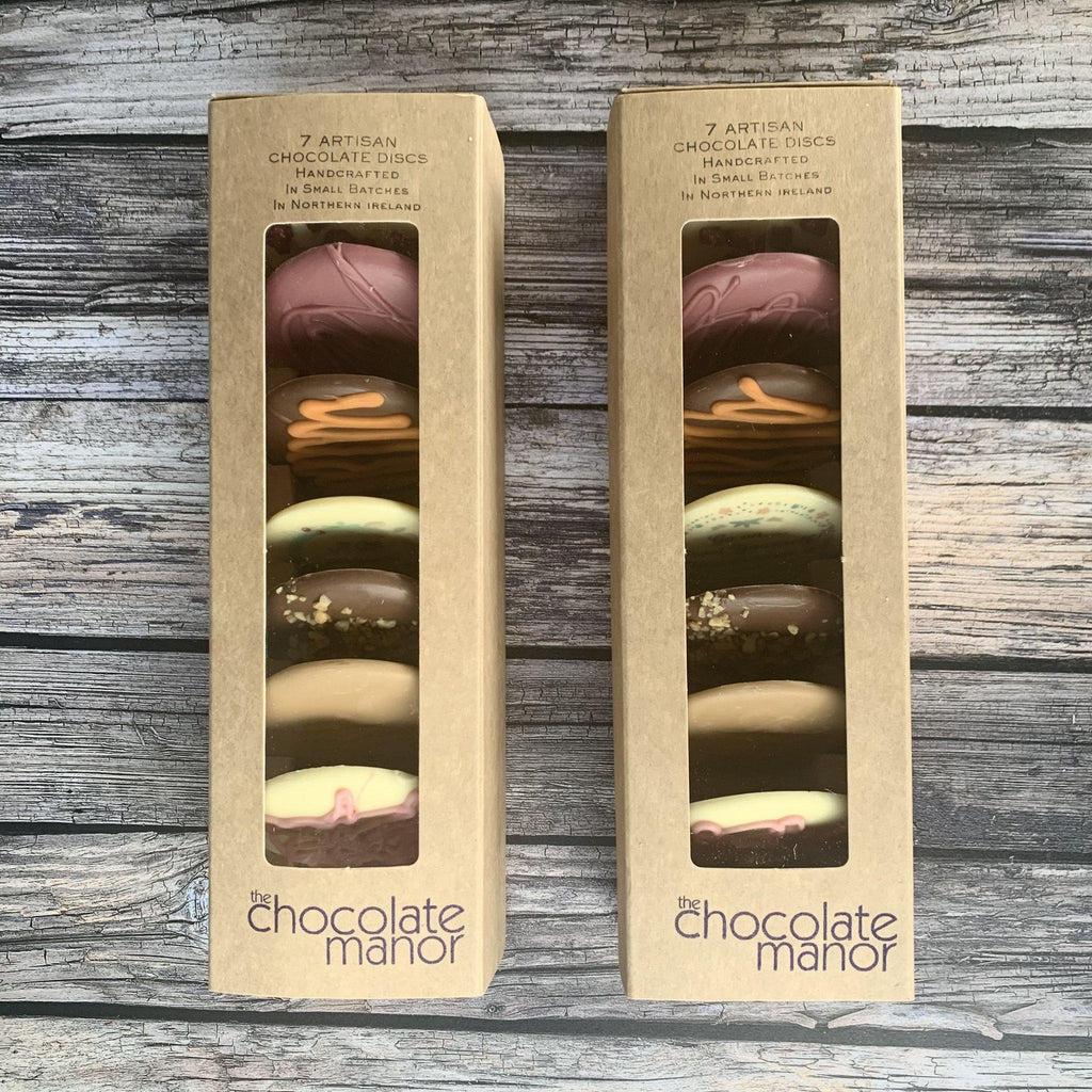 Chocolate Manor Artisan Chocolate Disk Gift Box-The Chocolate Manor-Artisan Market Online