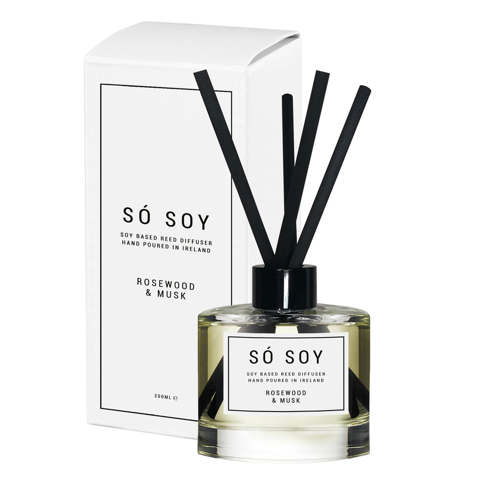 So Soy Diffuser Rosewood and Musk-So Soy-Artisan Market Online