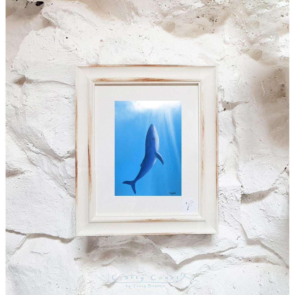 Blue Whale - Song of the Sea– 10x8”-Crafty Coast-Artisan Market Online