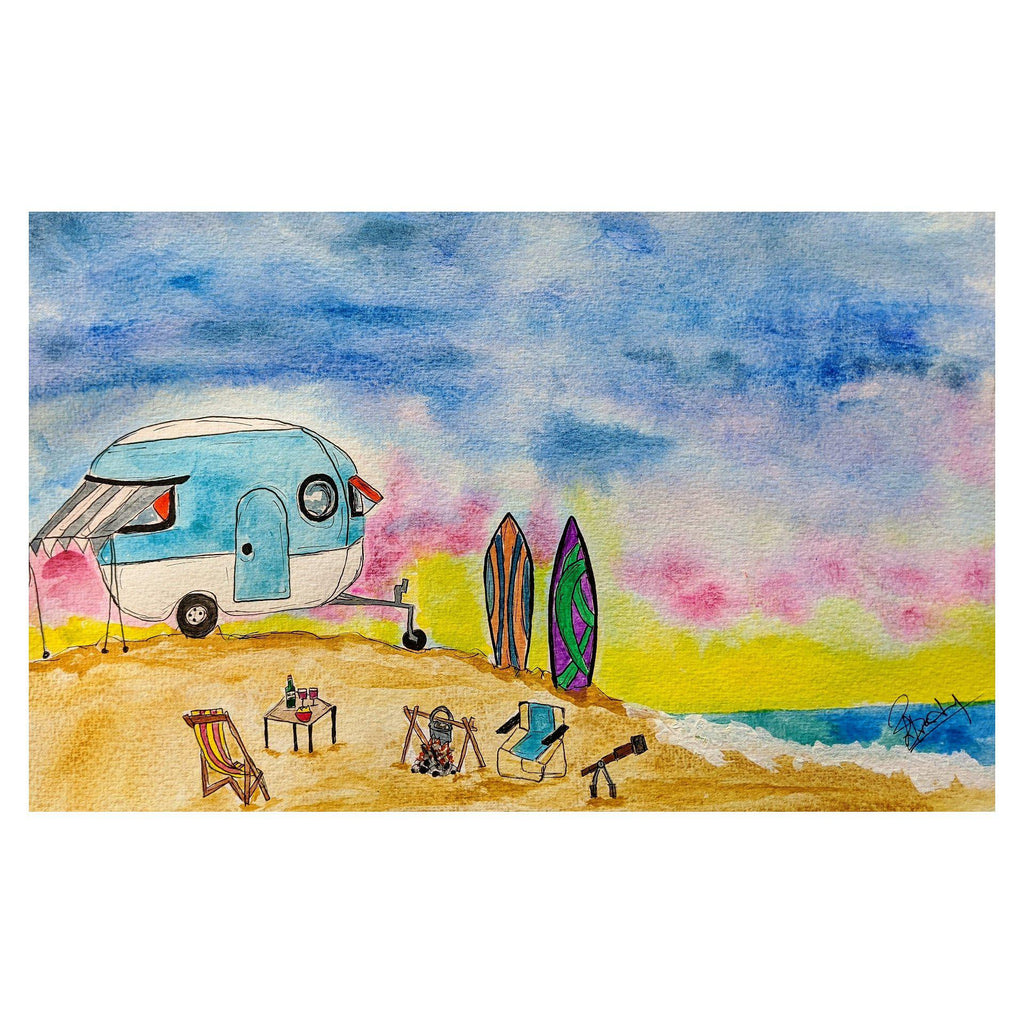 Campervan (staycation) Limited Edition Print-North Coast Captured-Artisan Market Online