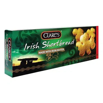 Clares Irish Shortbread Biscuits Shamrock Shaped-Grace's-Artisan Market Online