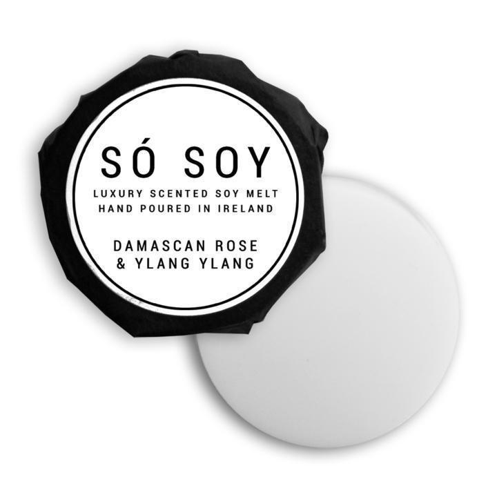 Damascan Rose + Ylang Ylang Wax Melt-So Soy-Artisan Market Online