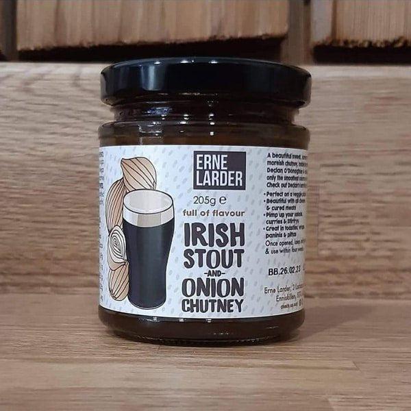 Erne Larder Irish Stout + Onion Chutney