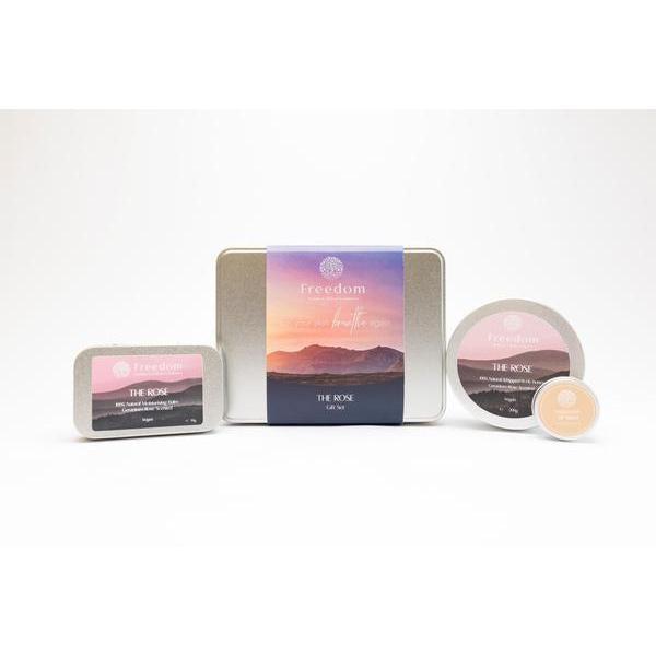 Freedom Cosmetics Vegan Skin Care The Rose Gift Box-Freedom Cosmetics-Artisan Market Online