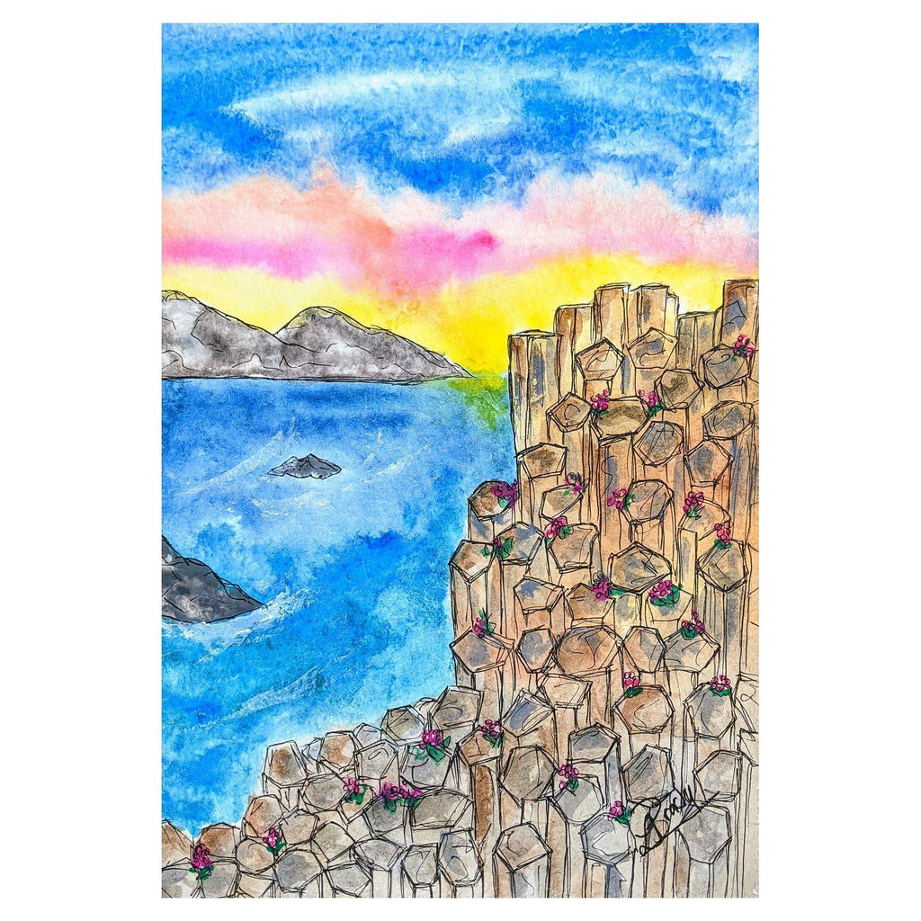 Giants Causeway Limited Edition Print
