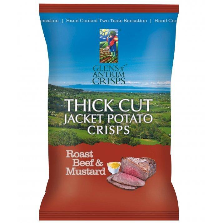 Glens of Antrim Thick Cut Jacket Potato Crisps-Glens of Antrim Crisps-Artisan Market Online