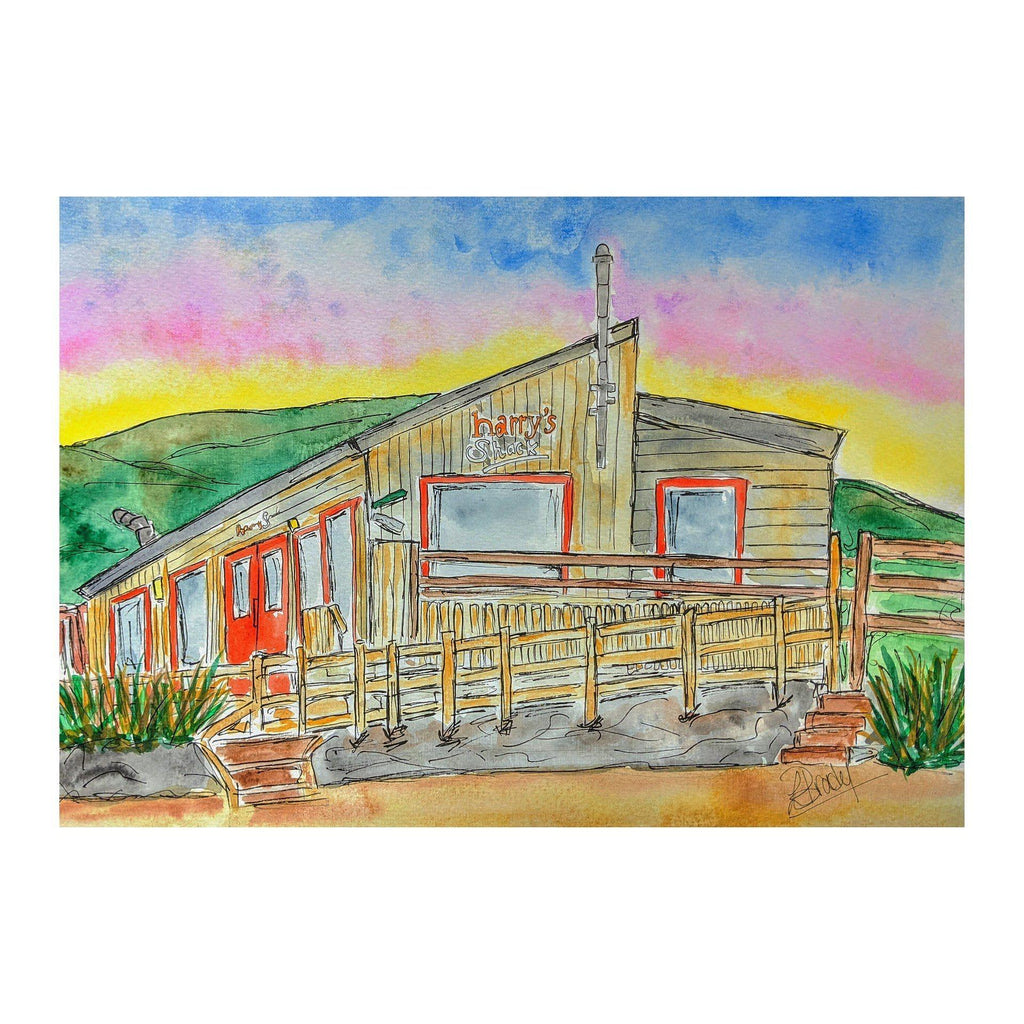 Harry's Shack Limited Edition Print
