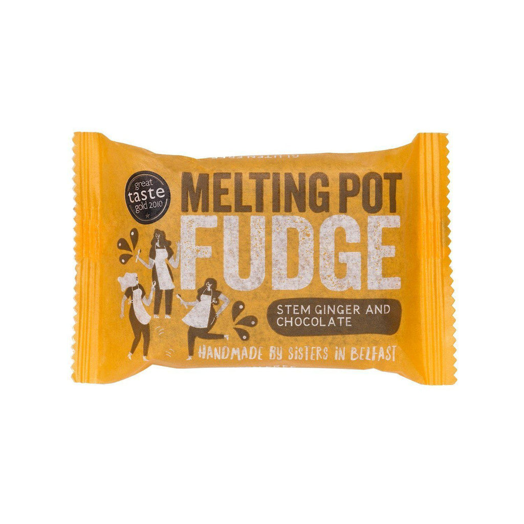 Melting Pot Stem Ginger and Chocolate Fudge-Melting Pot Fudge-Artisan Market Online