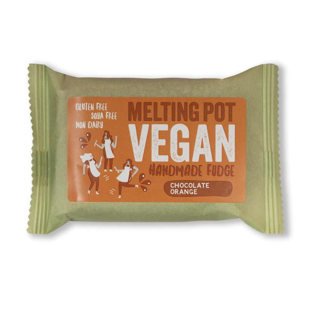 Melting Pot Vegan Chocolate Orange Fudge-Melting Pot Fudge-Artisan Market Online