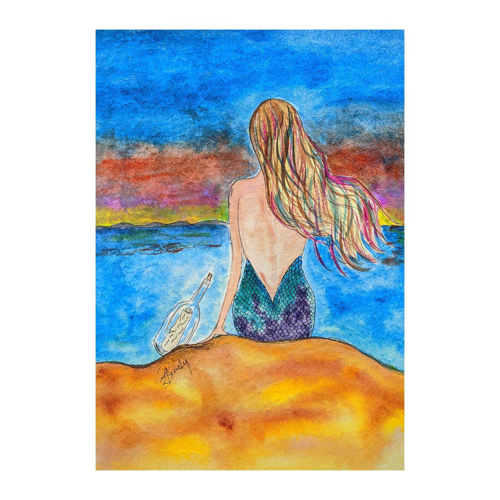 Mermaid Limited Edition Print-North Coast Captured-Artisan Market Online