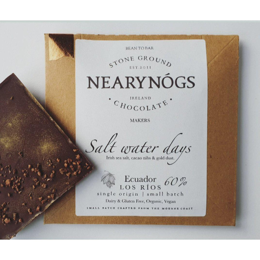 Neary Nogs Salt Water Days Ecuador 60% Chocolate bar