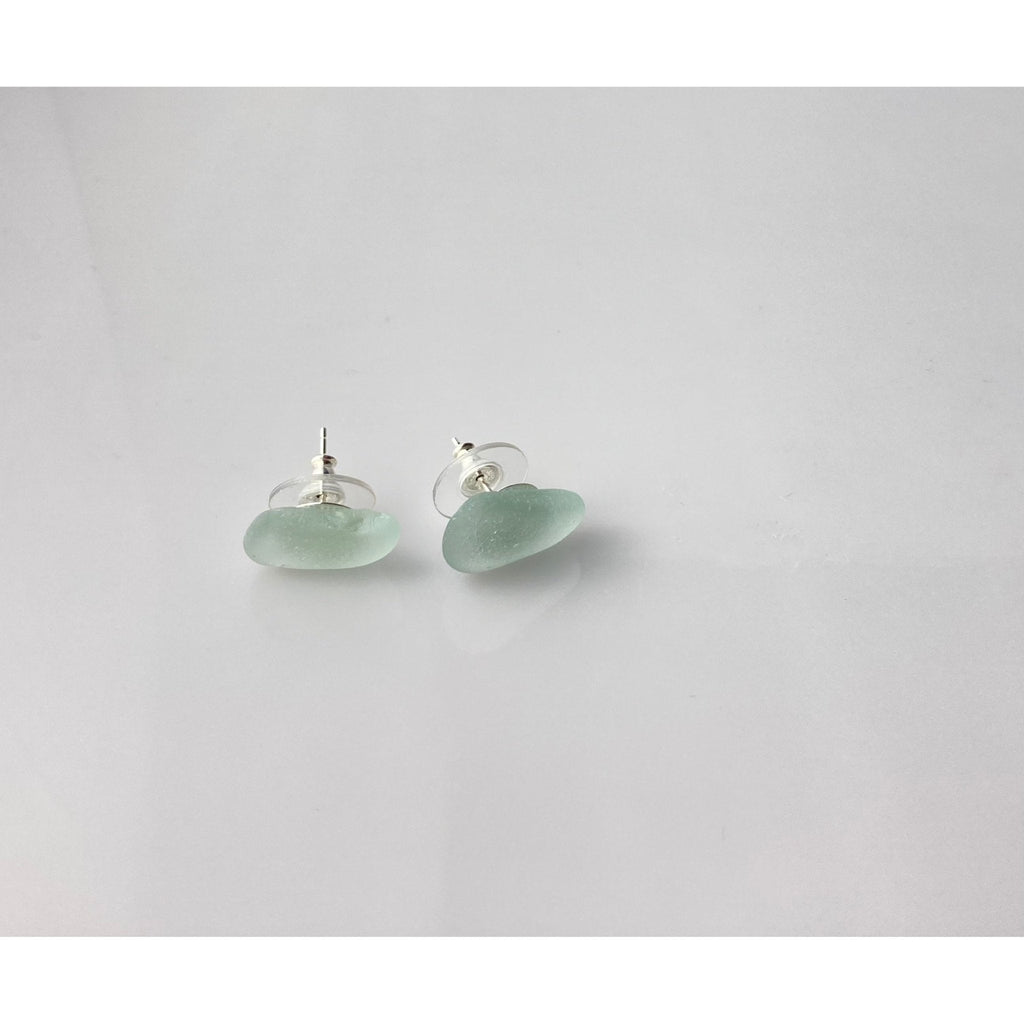 Sea Secrets Seaglass Stud Earrings-Sea Secrets-Artisan Market Online