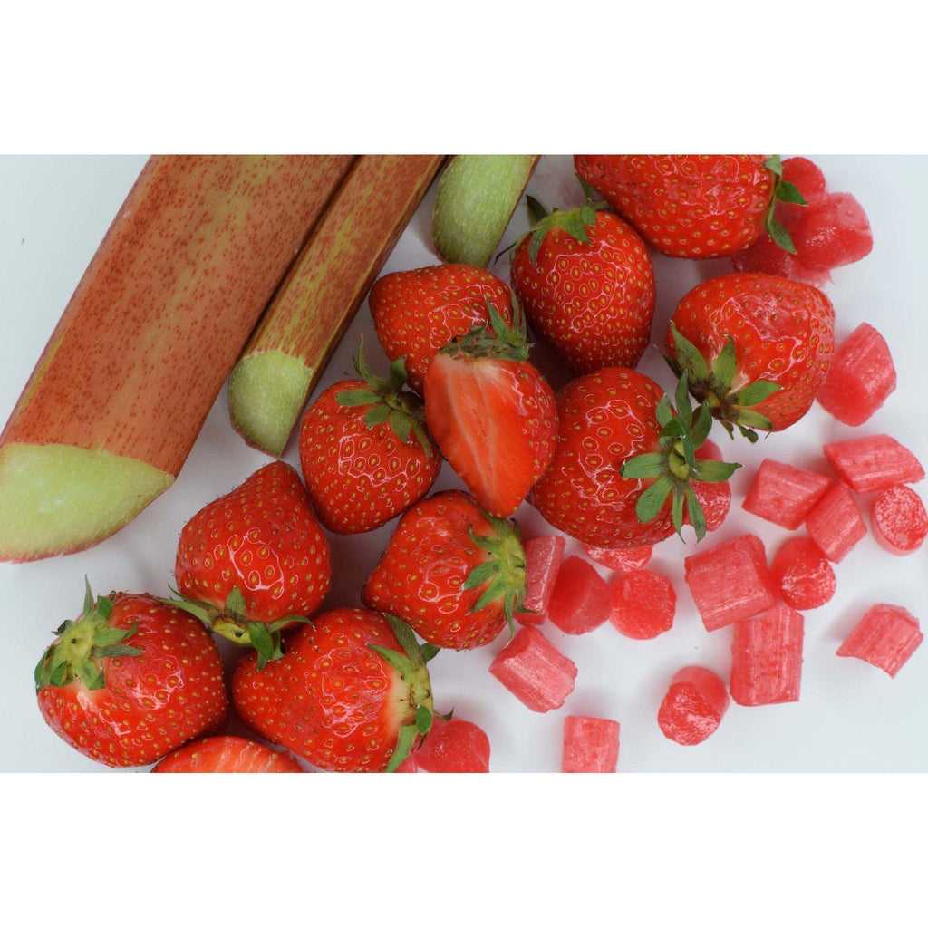 Sea Sugar Rhubarb and Strawberry Sweets