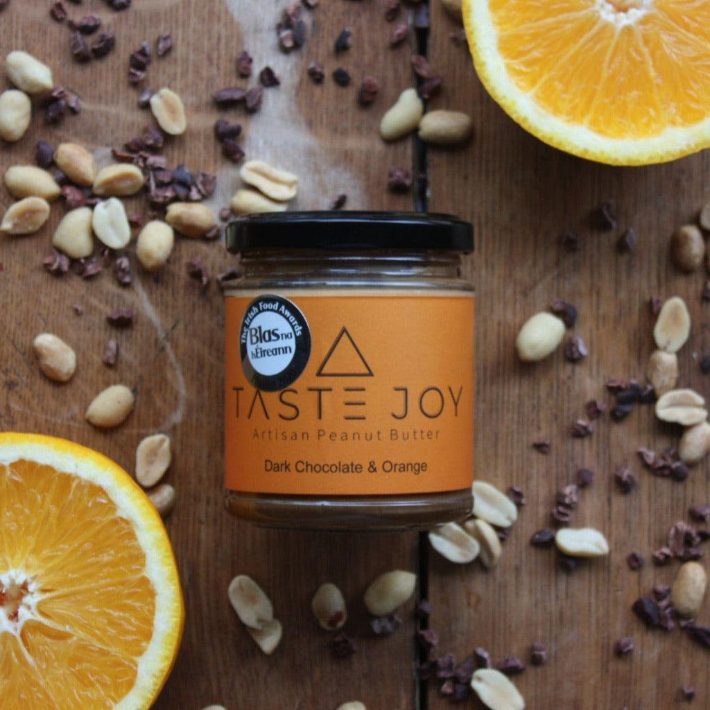 Taste Joy Double Roasted Dark Chocolate and Orange Peanut Butter (190g)-Taste Joy-Artisan Market Online