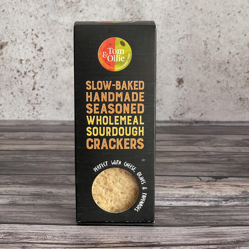 Tom & Ollie Wholemeal Sourdough Crackers-Tom & Ollie-Artisan Market Online