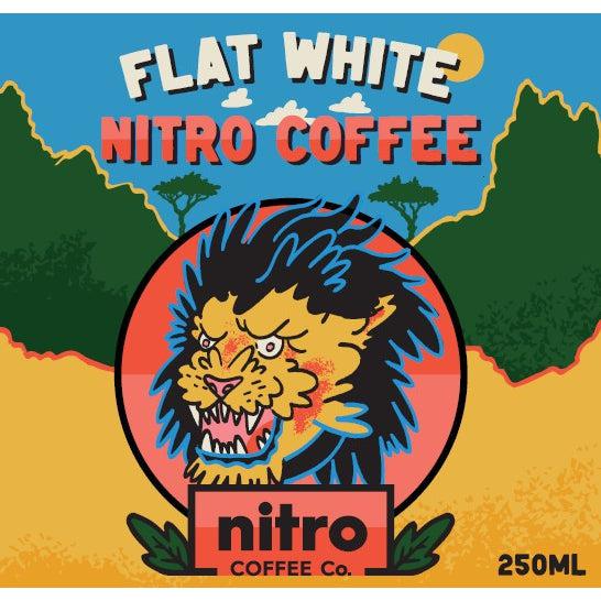 Nitro Coffee Co Flat White Oat Nitro Coffee Can-Nitro Coffee Co-Artisan Market Online